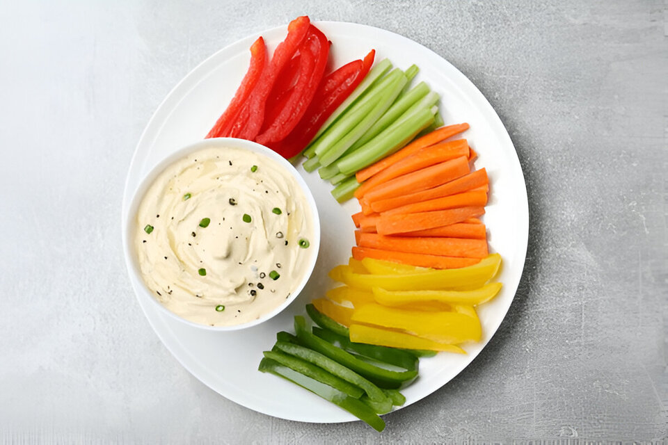Veggies and Hummus